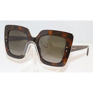 New Women's Oversized Jimmy Choo Havana Sunglasses 53-22-145